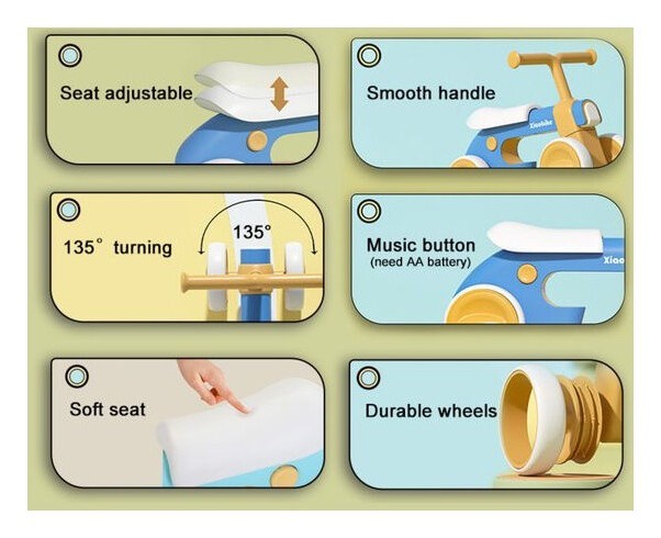 Детский толкар-ходунки W02, укр, укр