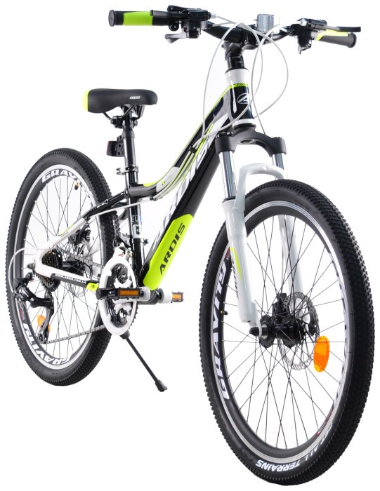 Велосипед Ardis 24 MTB AL "MANIK", Чорно-зелений