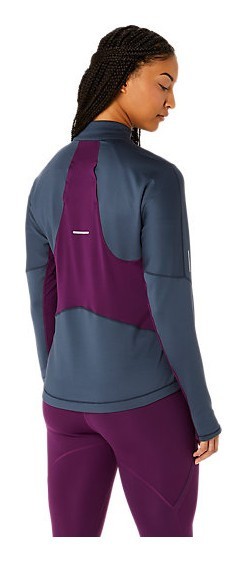 Лонгслив Asics (2012C860) WINTER RUN 1/2 ZIP MID LAYER 2024
