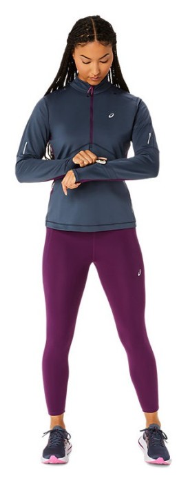 Лонгслив Asics (2012C860) WINTER RUN 1/2 ZIP MID LAYER 2024