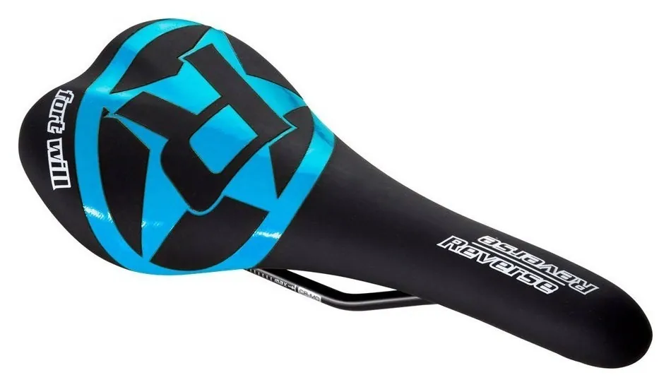 Сідло для велосипеда Reverse FORT WILL STYLE Black/blue (40319) (Чорний, Синій)