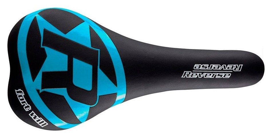 Седло для велосипеда Reverse FORT WILL STYLE Black/blue (40319)