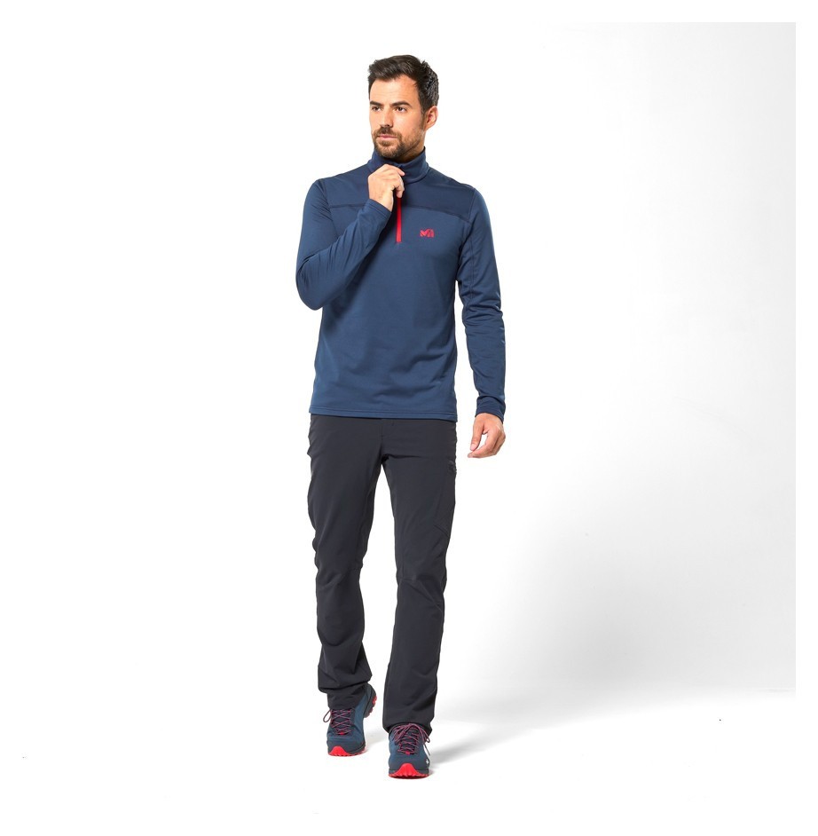 Кофта флисовая мужская Millet SENECA TECNO PO M M Saphir 7317 (MIV8900-WRH)