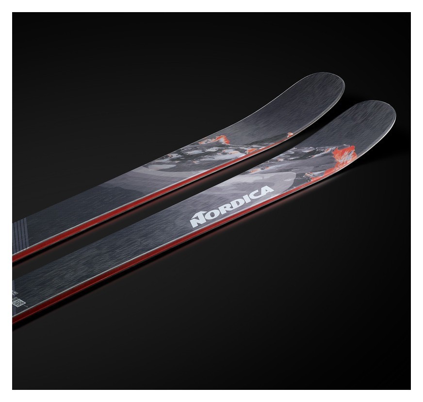 Лижі гірські (без кріплень) Nordica ENFORCER 94 179см Grey/red (0A130800) WRH