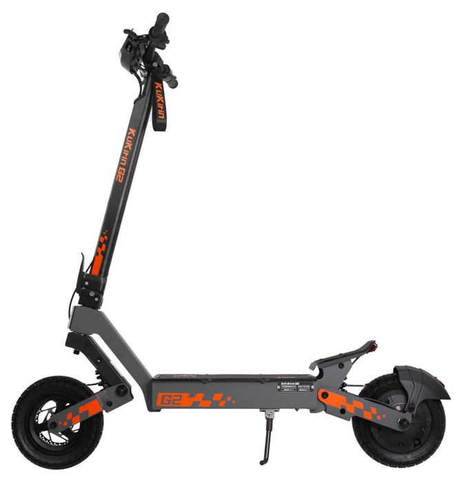 Електросамокат Kugoo Kirin G2 2026 (800 Вт; 15 А*год; 48 В), чорний, укр, укр