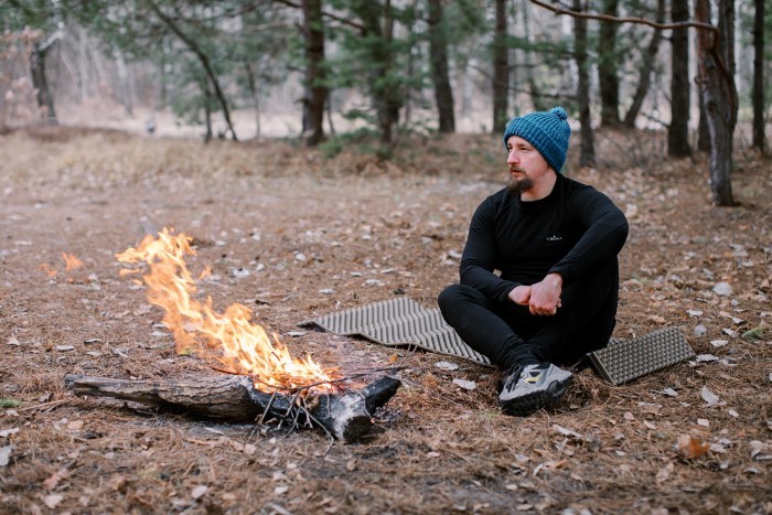 Термобілизна чоловіча Tribe Microfleece (футболка+штані) T-KA-0015-black, T-KA-0015-black-2XL, укр, укр