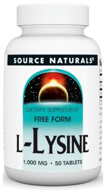 L-Lysine 1000mg - 50 tabs
