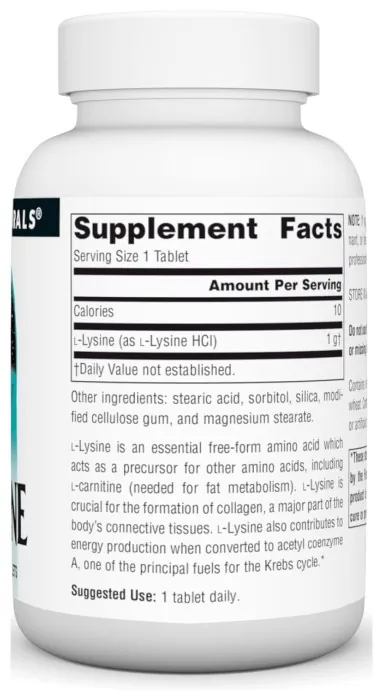 L-Lysine 1000mg - 50 tabs