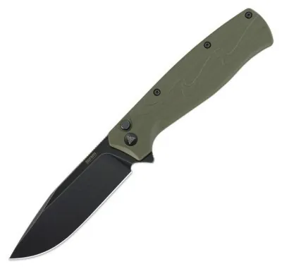 Ніж складаний туристичний SRM 221X-GP (9.2 см) 14C28N , G10 зелений