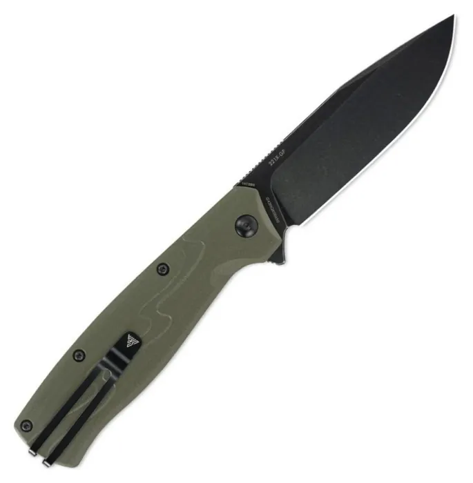 Ніж складаний туристичний SRM 221X-GP (9.2 см) 14C28N , G10 зелений