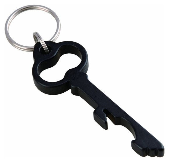 Munkees 3439 брелок-открывашка Key black, укр