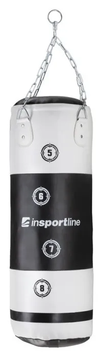 Мешок боксерский inSPORTline Robkin 22054 25 кг, черно-белый