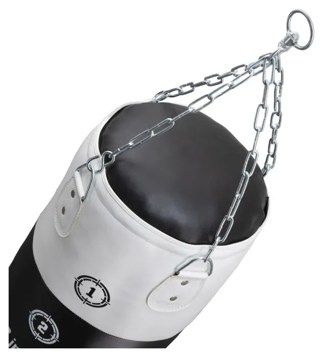 Мешок боксерский inSPORTline Robkin 22054 25 кг, черно-белый