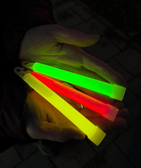 Химический источник света BaseCamp GlowSticks, Red