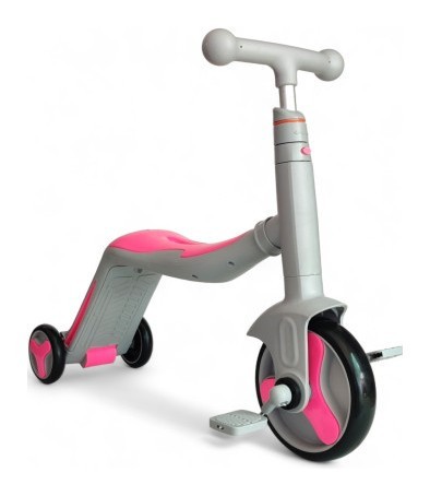 Триколісний велосипед-беговел-самокат 3 в 1 Scooter FL-868, укр, укр
