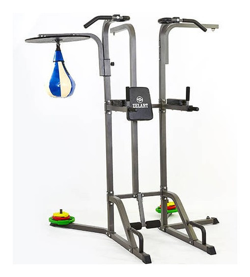 Стійка-турник напольн. з кронштейном. для мішка RK4201F (р-р 170x187x216см, корист. до 100кг) уп.в 2ящ., укр, укр