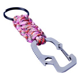 Munkees 6462 брелок Multi-Function Paracord pink