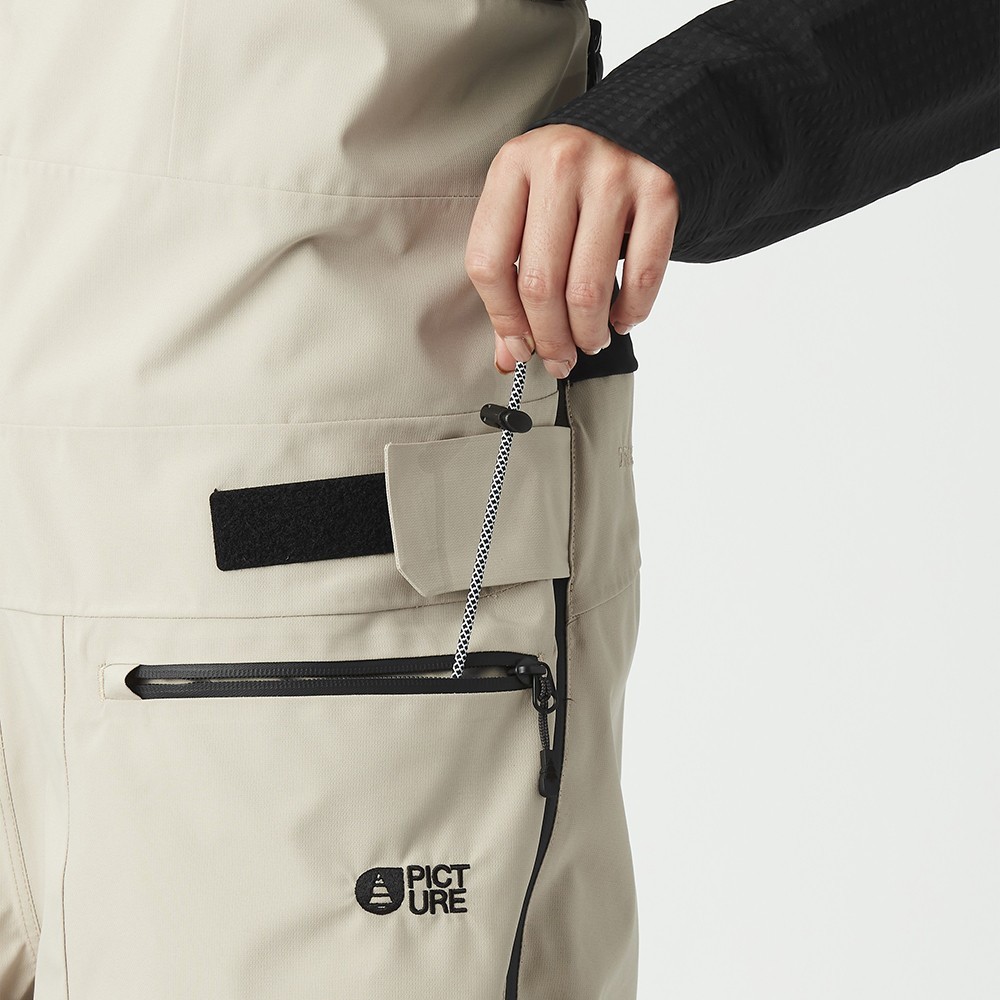 Picture Organic штаны лыжные Orosi Bib W 2026 pure cashmere L