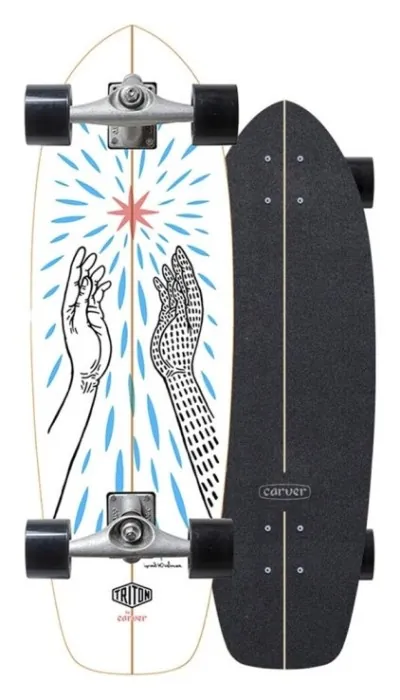 CARVER X TRITON Surf Skate 31" серфскейт - PRESENCE