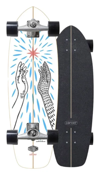 CARVER X TRITON Surf Skate 31" серфскейт - PRESENCE
