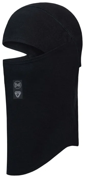 Балаклава Buff Thermonet Hinged Balaclava, Solid Black