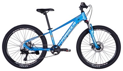 Велосипед AL 24" Formula ZEPHYR 3.0 DD CS рама-12" синій 2025