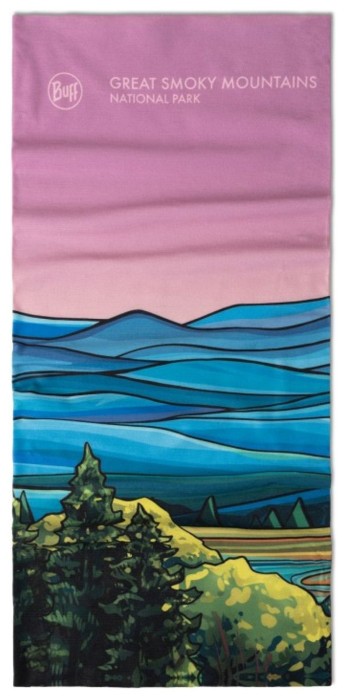 Шарф-труба Buff Coolnet UV+ National Parks, Great Smoky