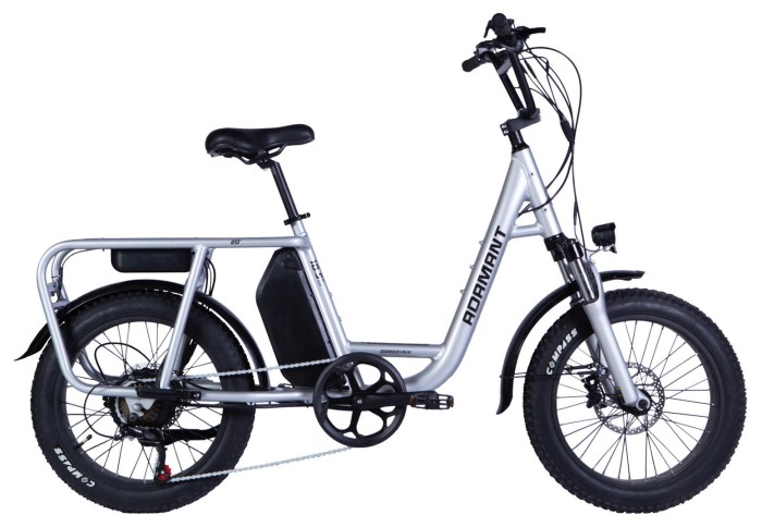Велосипед с электроприводом 20" AL Dorozhnik ADAMANT HDD рама-18,5" 48B 17.5А*ч 750Вт серебристый 2026