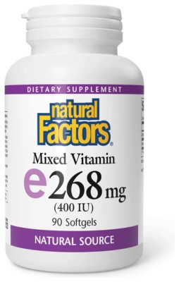 Mixed Vitamin E 268 mg (400 IU) - 90 softgels