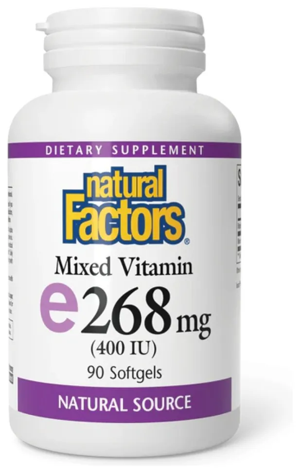 Mixed Vitamin E 268 mg (400 IU) - 90 softgels