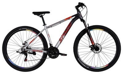 Велосипед AL 29" SPACE PHAETON DD FR рама-18" серо-серебристый 2026