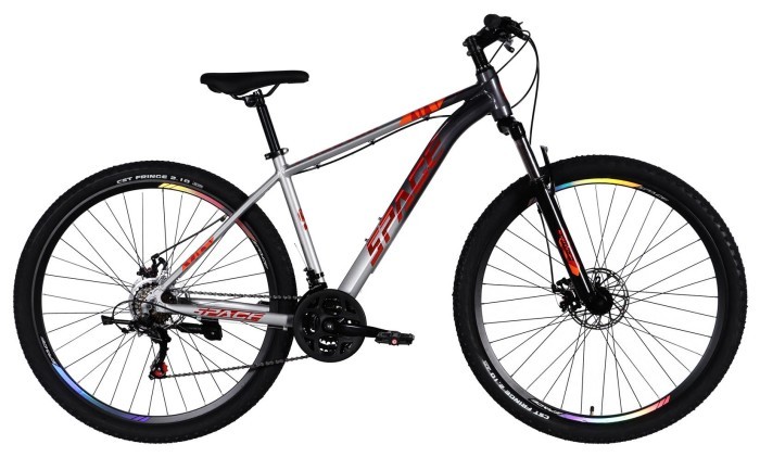 Велосипед AL 29" SPACE PHAETON DD FR рама-18" серо-серебристый 2026