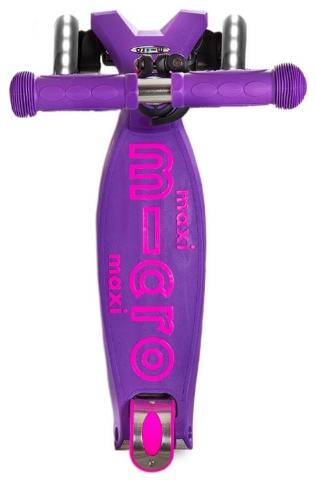 Самокат Micro Maxi Deluxe LED, укр, укр