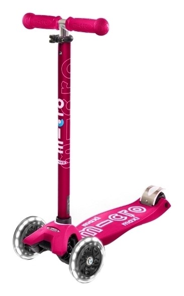 Самокат Micro Maxi Deluxe LED, укр, укр