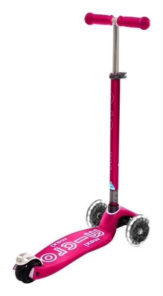 Самокат Micro Maxi Deluxe LED, укр, укр