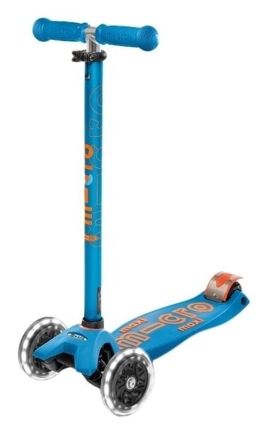 Самокат Micro Maxi Deluxe LED, укр, укр