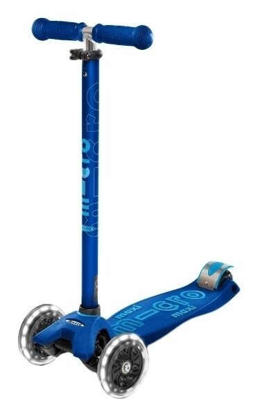 Самокат Micro Maxi Deluxe LED, укр, укр