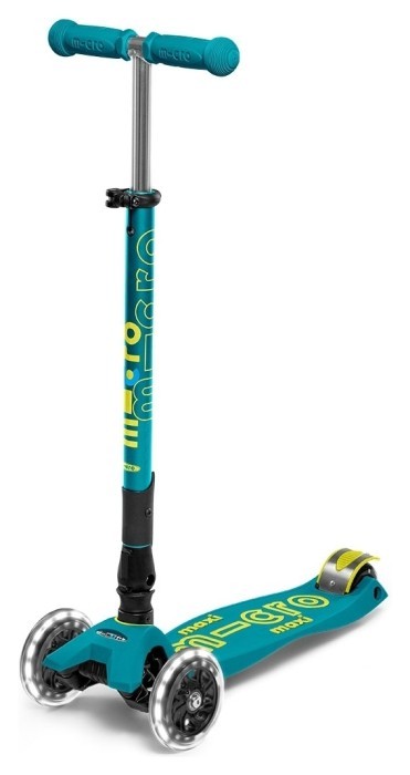 Самокат Micro Maxi Deluxe LED, укр, укр