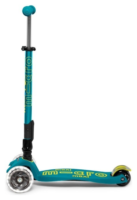 Самокат Micro Maxi Deluxe LED, укр, укр