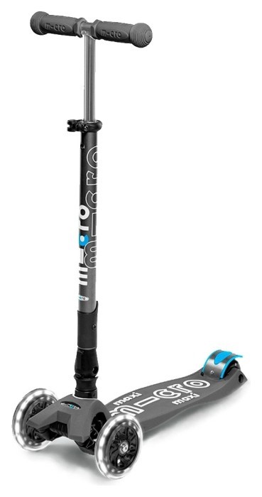 Самокат Micro Maxi Deluxe LED, укр, укр