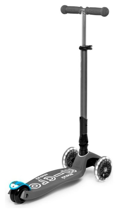 Самокат Micro Maxi Deluxe LED, укр, укр