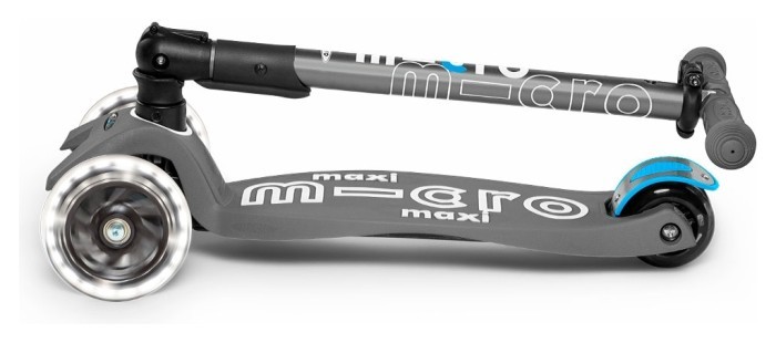 Самокат Micro Maxi Deluxe LED, укр, укр