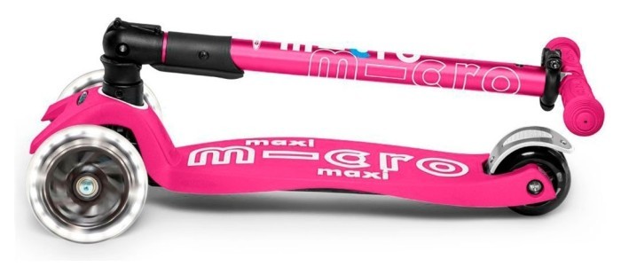 Самокат Micro Maxi Deluxe LED, укр, укр
