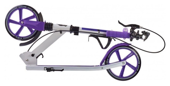 Самокат Maraton RIDER purple (Бузковий)