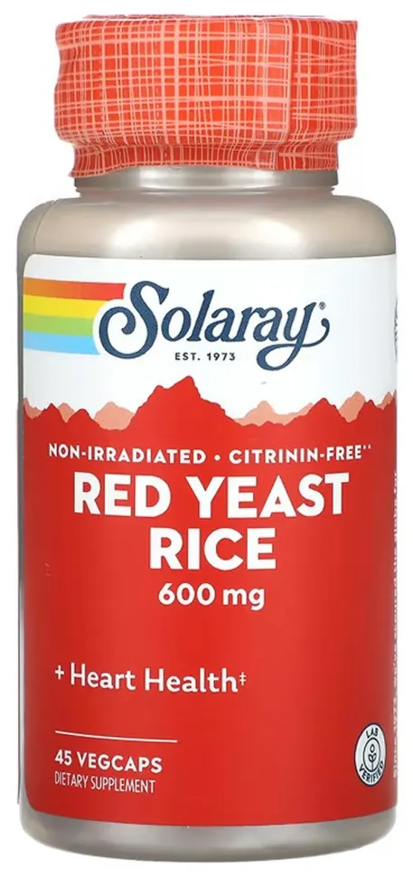 Red Yeast Rice 600mg - 45 vcaps (DSN_2023-10-6714)