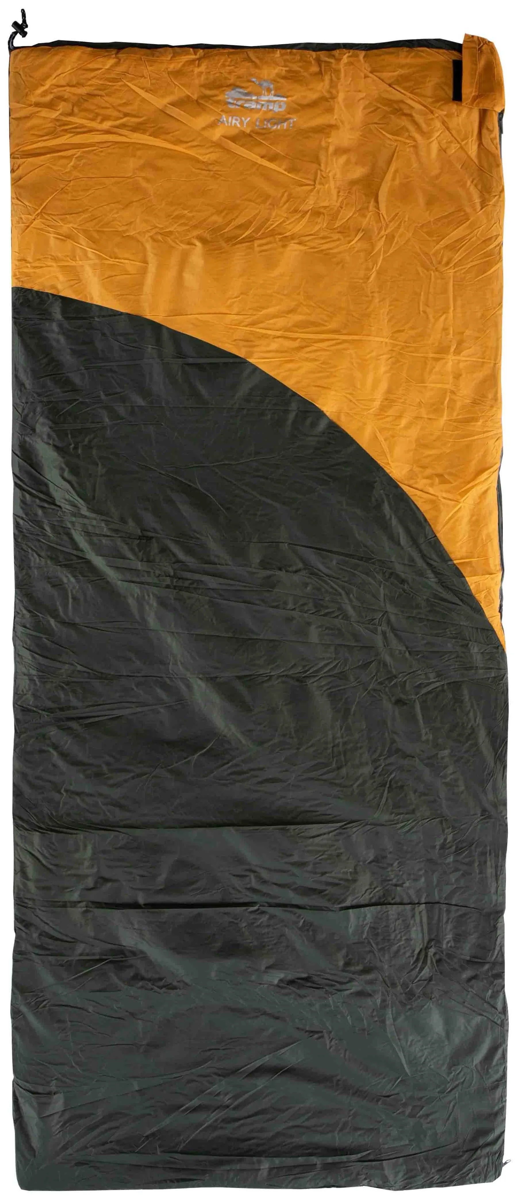 Спальний мішок  Tramp Airy Light ковдра з капюш  правий yellow/grey 190/80 UTRS-056-R (UTRS-056-R)