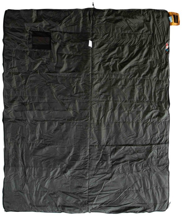 Спальний мішок  Tramp Airy Light ковдра з капюш  правий yellow/grey 190/80 UTRS-056-R, укр, укр