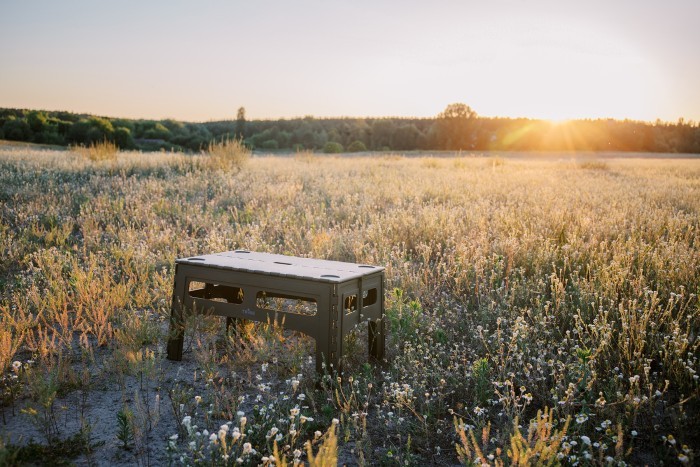 Стіл Tribe Camp Table Low пластиковий T-EF-0003-olive, укр, укр