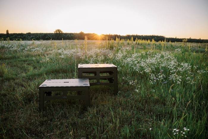 Стіл Tribe Camp Table Low пластиковий T-EF-0003-olive, укр, укр