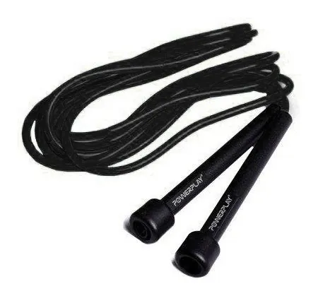 Скакалка PowerPlay 4201 Basic Jump Rope Чорна (2,8m.)